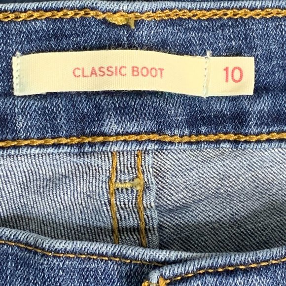 Levi’s Classic Boot Waterless High Rise Jeans 10 - Picture 7 of 9